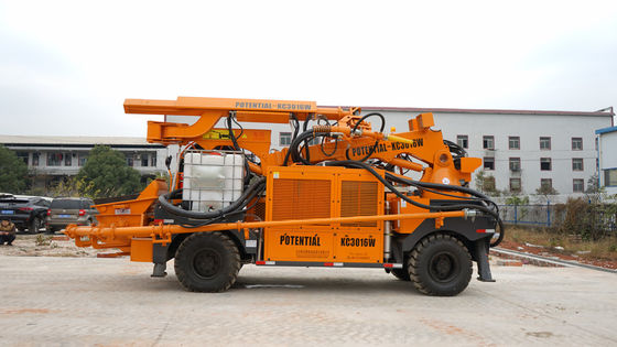 KC3016W υγρή Shotcrete μηχανή ανθεκτική με την υψηλή αντοχή βραχιόνων ρομπότ